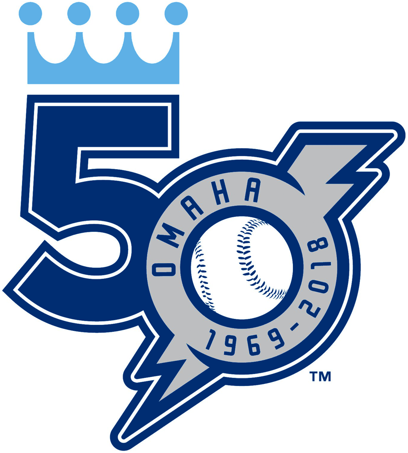 Omaha Storm Chasers 2018 Anniversary Logo iron on paper